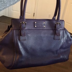 Kate Spade Bag - Purple - All leather